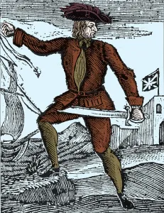 Buccaneer Prints: Howell Davis, Welsh Pirate
