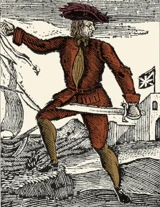 Buccaneer Prints: Howell Davis, Welsh Pirate
