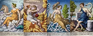 Trait Prints: The Four Humors of Hippocratic Medicine