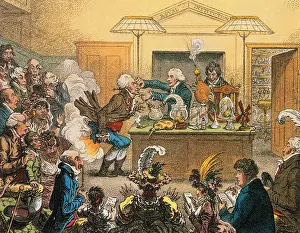 Humphry Davy, "New Discoveries in PNEUMATICKS!"