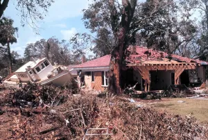 Aftermath Prints: Huricane Camille Damage, 1969