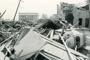 Cyclone Prints: Hurricane Camille Devastation