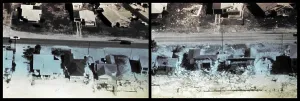 Aftermath Prints: Before and After Hurricane Eloise (1975)