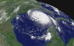 Satellite Prints: Hurricane Katrina