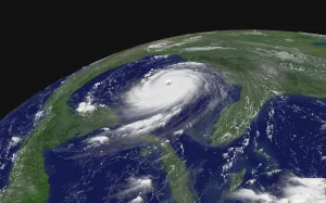 Satellite Prints: Hurricane Katrina