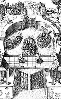 Applied Prints: Hydraulic Lock, 17th Century