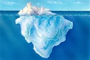 Floating Prints: Iceberg