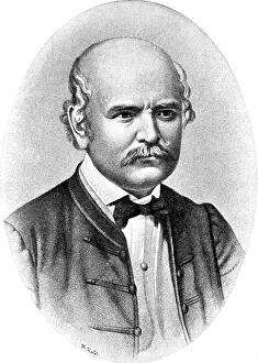 Antiseptics Prints: Ignaz Semmelweis, Hungarian Obstetrician