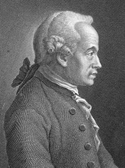 Enlightenment Prints: Immanuel Kant, German Philosopher