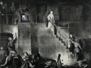 12th Prints: Impending Execution of Edith Cavell, 1915