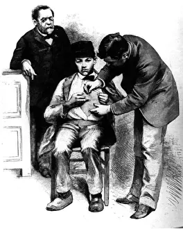 Microbiologists Prints: An Inoculation for Hydrophobia, 1885