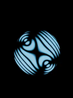 Spirals Prints: Interference from Mica