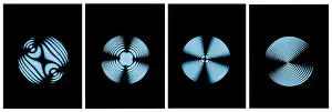 Spirals Prints: Interference Patterns