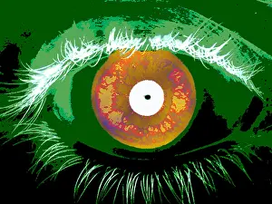 Iris Prints: Iris Scan, Identity Verification, 2012