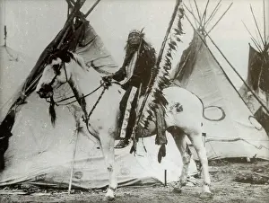 Tail Prints: Iron Tail, Sioux Chief, Early 1900s