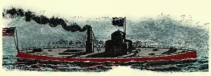 Battleship Prints: Ironclad USS Monitor