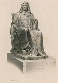 Statues Prints: Isaac Barrow, English Mathematician