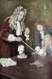 Isaac Prints: Isaac Newton, English Polymath
