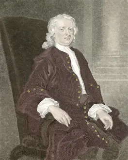 Isaac Prints: Isaac Newton, English Polymath