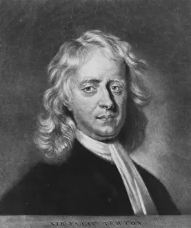 Isaac Prints: Isaac Newton, English Polymath