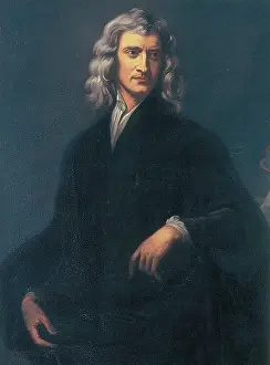 Seolink Scientists 01 2020 Prints: Isaac Newton, English Polymath