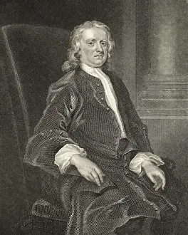 Isaac Prints: Isaac Newton, English Polymath