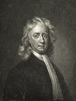Isaac Prints: Isaac Newton, English Polymath