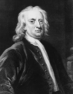 Physicist Prints: Isaac Newton, English Polymath