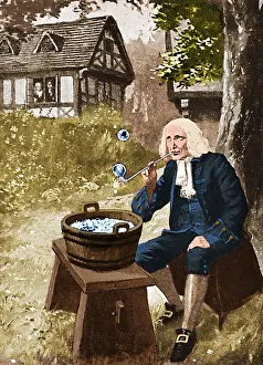 Physicist Prints: Isaac Newton, English Polymath