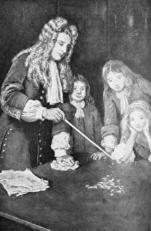 17th Prints: Isaac Newton, English Polymath