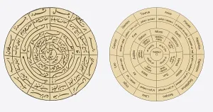 11th Prints: Islamic Cosmographical Diagram