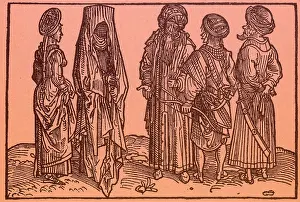 Woodcut Prints: Itinerary to the Holy Land, 1486