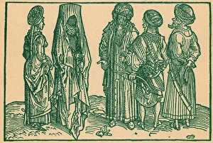 Woodcut Prints: Itinerary to the Holy Land, 1486