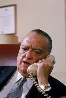 Famous People Prints: J. Edgar Hoover, First Director of the FBI