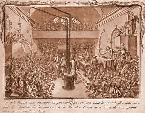 Club Prints: Jacobin Club Meeting