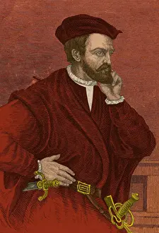 Jacques Prints: Jacques Cartier, French Explorer