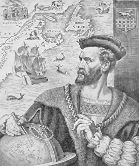 Jacques Prints: Jacques Cartier, French Explorer