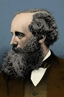 Physicist Prints: James Clerk Maxwell, Scottish Physicist