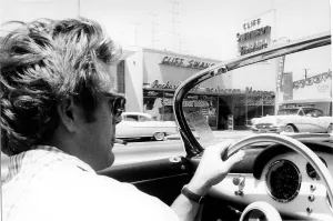 Little Prints: James Dean Driving Porsche Speedster