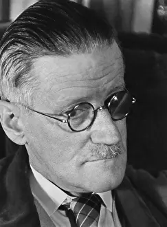 James Prints: James Joyce, Irish Modernist Writer, 1939
