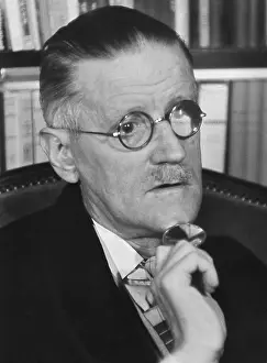 James Prints: James Joyce, Irish Modernist Writer, 1939