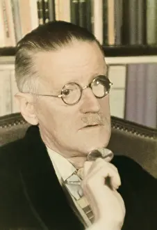 James Prints: James Joyce, Irish Modernist Writer, 1939