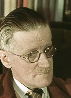 Notable Prints: James Joyce, Irish Modernist Writer, 1939