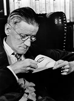 James Prints: James Joyce, Irish Modernist Writer, 1939