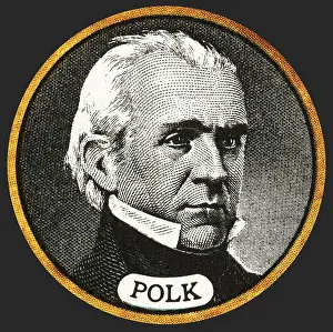 11th Prints: James K. Polk, 11th U.S. President
