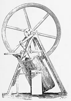 Engine Prints: James Watt, Oscillating Engine, 18th Century