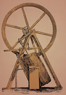 Engine Prints: James Watt, Oscillating Engine