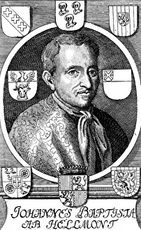 Founder Prints: Jan Baptist van Helmont, Flemish Chemist and Physiologist