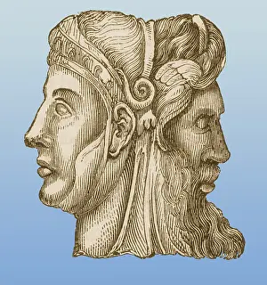 Time Prints: Janus, Roman god