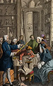 1700 Prints: Jean-Antoine Nollet, French Physicist